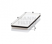 MANN FILTER Kabínový filter CU 4228