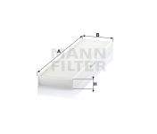 MANN FILTER Kabínový filter CU 4436