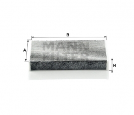 MANN FILTER Kabínový filter CUK 1611