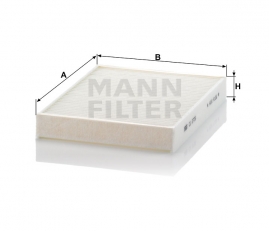 MANN FILTER Kabínový filter CU 2736-2