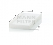 MANN FILTER Kabínový filter CU 3240