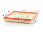 MANN FILTER Vzduchový filter C 28 125/1