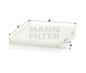 MANN FILTER Kabínový filter CU 2129