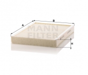 MANN FILTER Kabínový filter CU 31 001