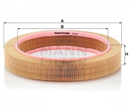 MANN FILTER Vzduchový filter C 37 107