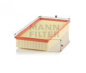 MANN FILTER Vzduchový filter C 39 002