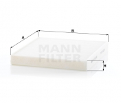 MANN FILTER Kabínový filter CU 26 009