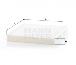 MANN FILTER Kabínový filter CU 26 009