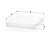 MANN FILTER Kabínový filter CU 22 023