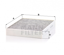 MANN FILTER Kabínový filter CUK 2847/1