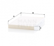 MANN FILTER Kabínový filter CU 31 003