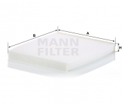 MANN FILTER Kabínový filter CU 29 010