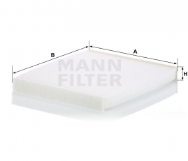 MANN FILTER Kabínový filter CU 29 010