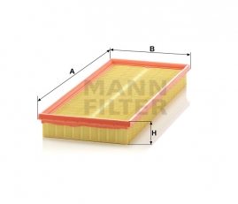 MANN FILTER Vzduchový filter C 40 124