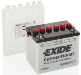 Exide Bike Conventional 12V 24Ah 220A 12N24-4A