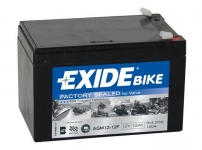 Exide Bike Conventional 12V 12Ah 150A AGM12-12F