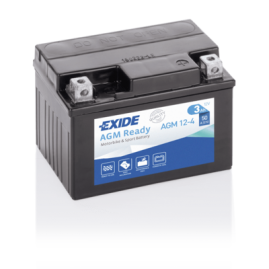 Exide Bike Conventional 12V 3Ah 50A AGM12-4