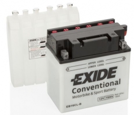 Exide Bike Conventional 12V 19Ah 190A EB16CL-B