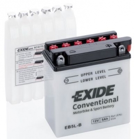 Exide Bike Conventional 12V 5Ah 65A EB5L-B