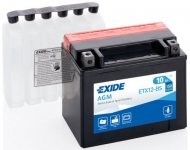 Exide Bike AGM 12V 10Ah 150A ETX12-BS