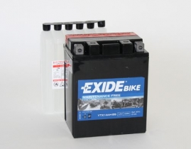 Exide Bike AGM 12V 12Ah 210A ETX14AH-BS