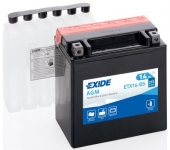 Exide Bike AGM 1V 12Ah 215A ETX16-BS