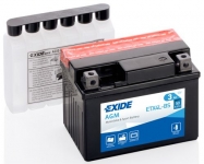 Exide Bike AGM 12V 3Ah 50A ETX4L-BS