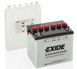 Exide Bike Conventional 12V 24Ah 220A 12N24-3A