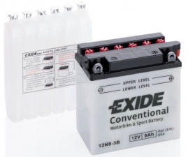 Exide Bike Conventional 12V 9Ah 85A 12N9-3B