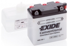 Exide Bike Conventional 6V 6Ah 40A 6N6-3B-1