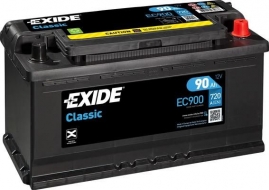 Exide Classic 12V 90Ah 720A EC900