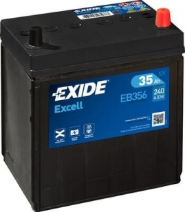 Exide Excell 12V 35Ah 240A EB356