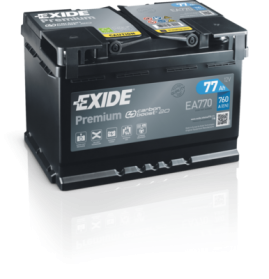 Exide Premium 12V 77Ah 760A EA770