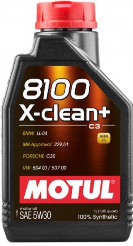 Motul 8100 X-Clean+ 5W-30 1 l