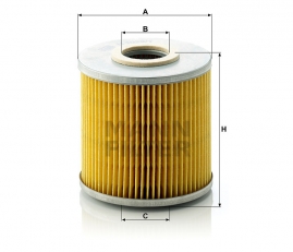 MANN FILTER Olejový filter H 1029/1 n