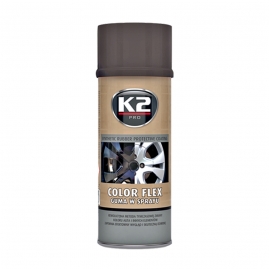 K2 COLOR FLEX 400ml Čierny matný - syntetický kaučuk