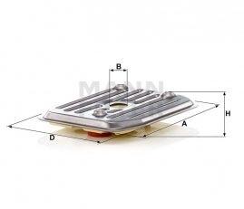 MANN FILTER Filter automatickej prevodovky H 2019 KIT