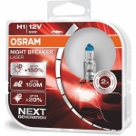 OSRAM Night Breaker Laser H1 P14,5s 12V 55W 64150NL-HCB ...