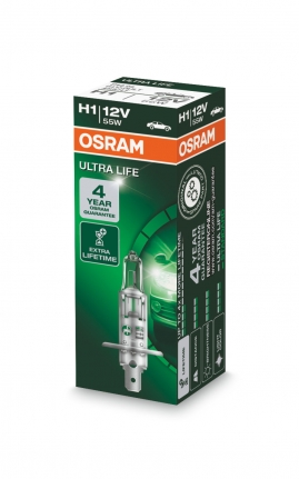 OSRAM Ultra Life H1 P14,4S 12V 55W 64150ULT