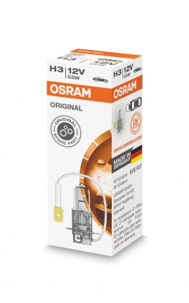 OSRAM Original H3 PK22s 12V 55W 64151