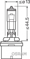 OSRAM Original H27W/1 12V 27W PG13 880