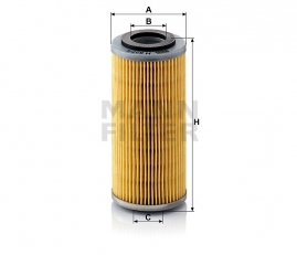 MANN FILTER Olejový filter H 827/1 n