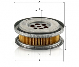 MANN FILTER Filter hydrauliky H 85