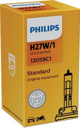 PHILIPS Standard H27W/1 12V 27W PG13 12059C1