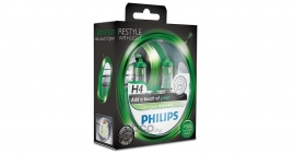 PHILIPS ColorVision zelená H4 P43t 12V 55W 12342CVPGS2