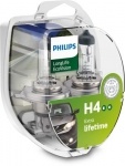 PHILIPS LongLife EcoVision H4 P43t-38 12V 60/55W ...