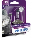 PHILIPS VisionPlus H4 P43t-38 12V 60/55W 12342VPB1