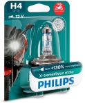 PHILIPS X-tremeVision Moto H4 P43t-38 12V 60/55W ...