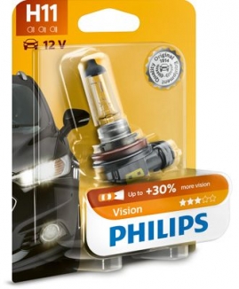 PHILIPS Vision H11 PGJ19-2 12V 55W 12362PRB1