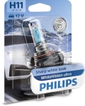 PHILIPS WhiteVision Ultra H11 PGJ19-2 12V 55W 12362WVUB1